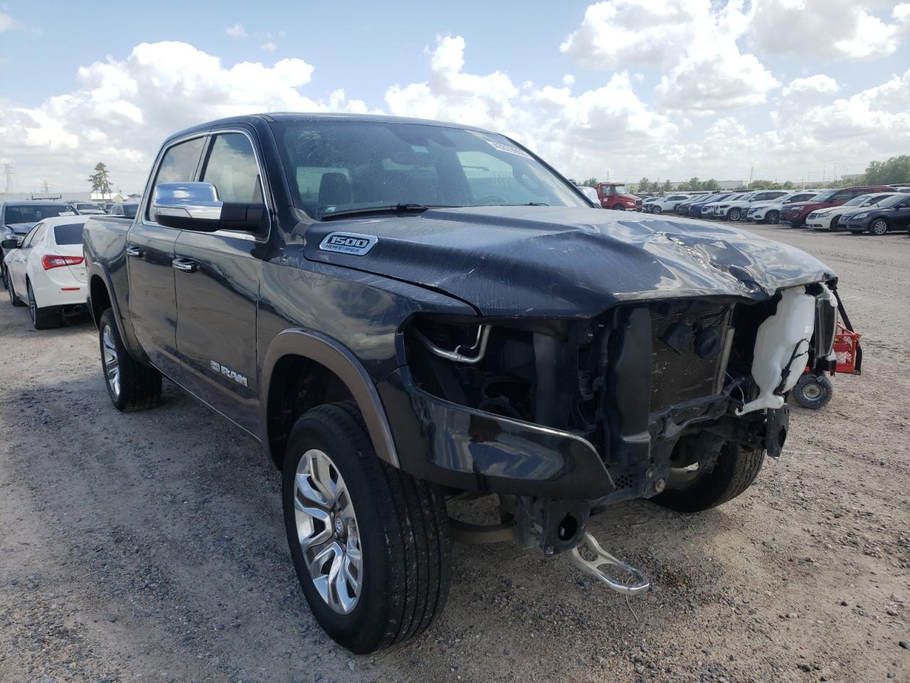 RAM 1500 LONGH 2021 with VIN 1C6SRFKT6MN581352 - Photo from auction