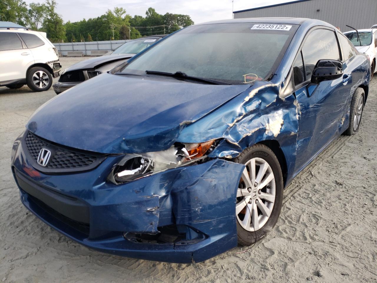 Photo 2 from auction – 2012 HONDA CIVIC EX with VIN 2HGFG3B80CH516094
