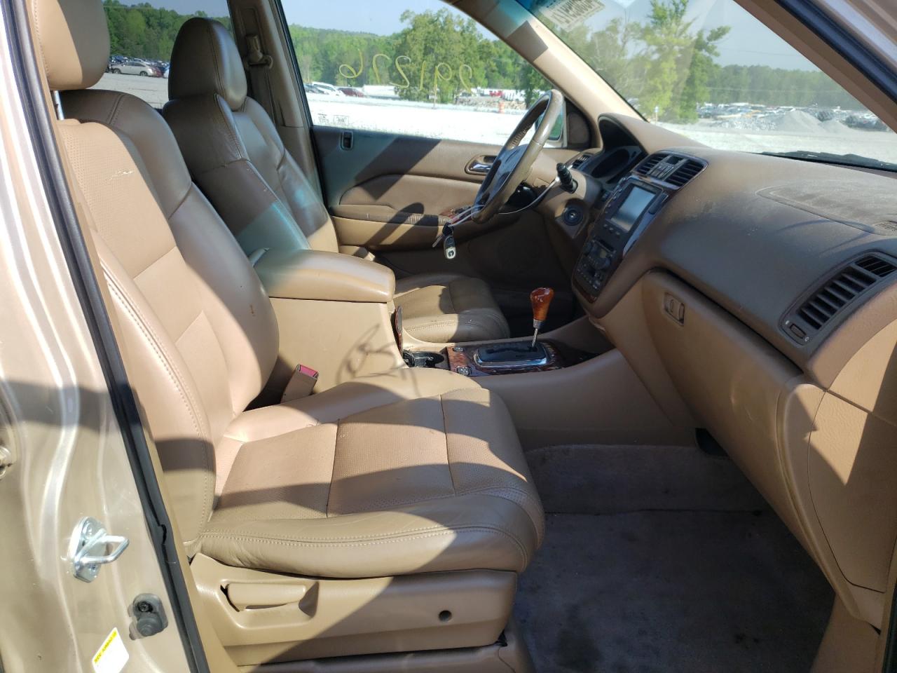 Photo 5 from auction – 2001 ACURA MDX with VIN 2HNYD18211H532836
