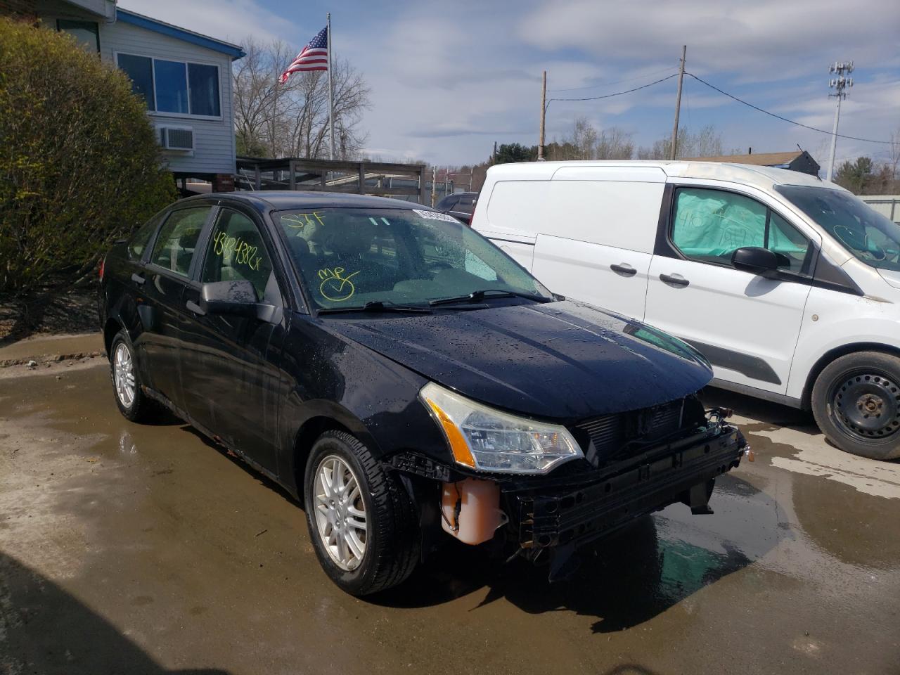FORD FOCUS SE 2011 with VIN 1FAHP3FN9BW161195 - Photo from auction