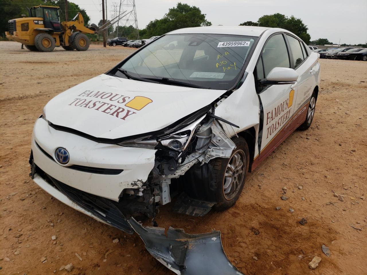 Photo 2 from auction – 2017 TOYOTA PRIUS with VIN JTDKARFUXH3029648