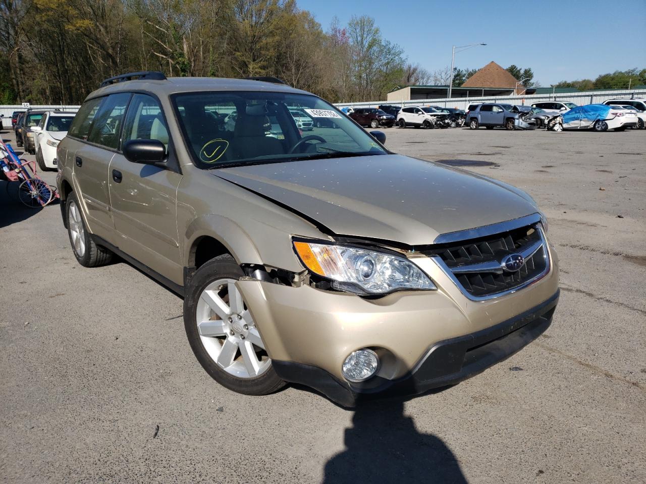 SUBARU OUTBACK 2. 2008 with VIN 4S4BP61C187313881 - Photo from auction