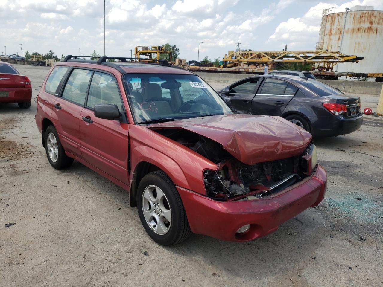 SUBARU FORESTER 2 2003 with VIN JF1SG65683H725684 - Photo from auction