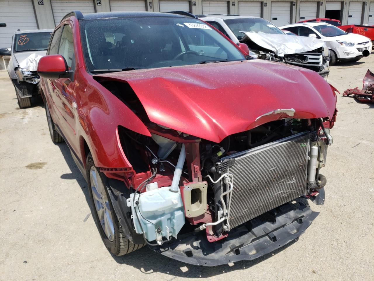 MITSUBISHI OUTLANDER 2014 with VIN 4A4AP4AU7EE022007 - Photo from auction