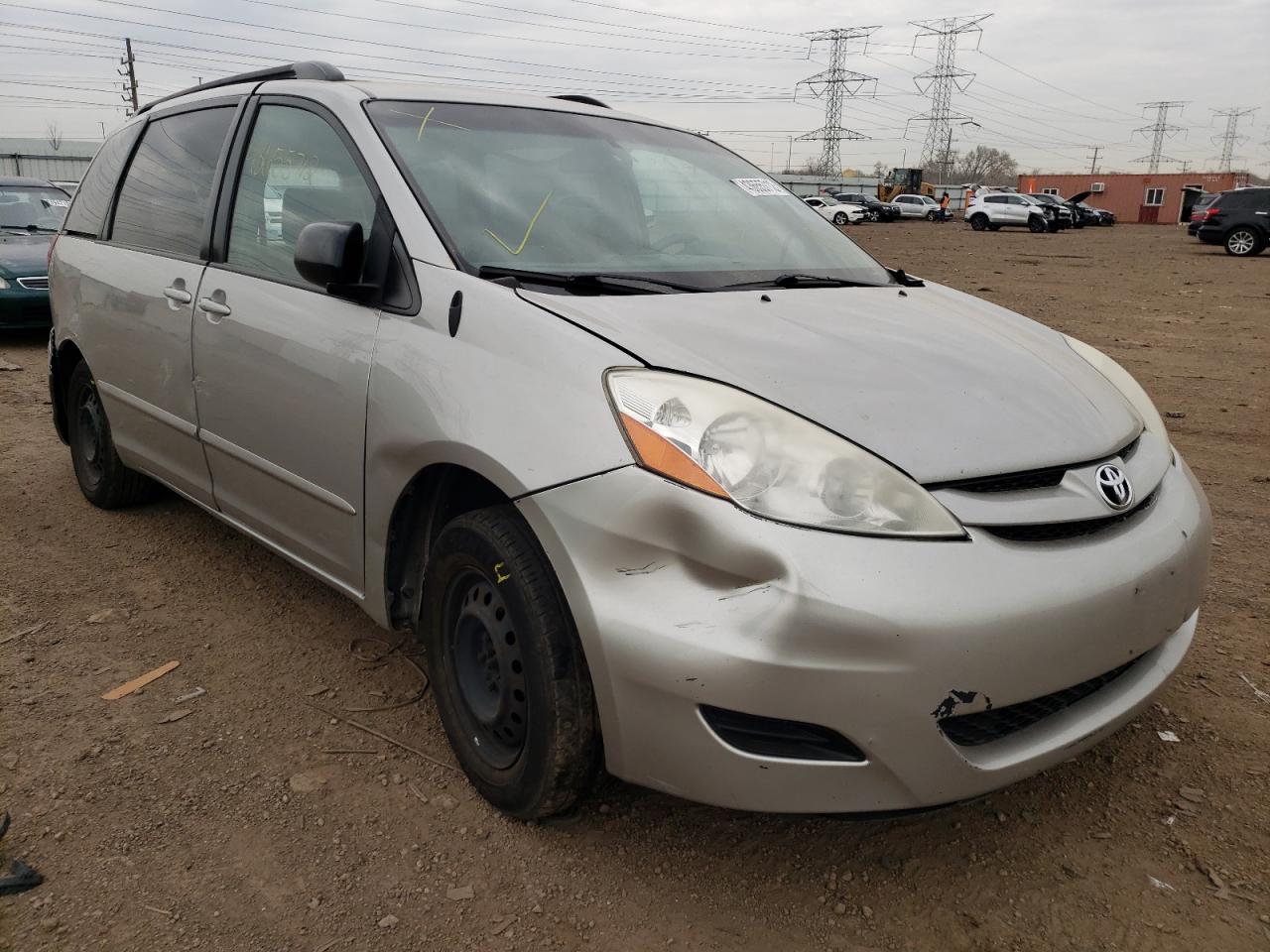 TOYOTA SIENNA 2008 with VIN 5TDZK23C78S201955 - Photo from auction