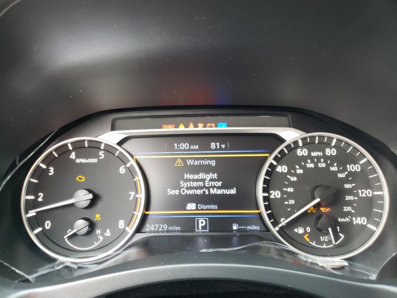 Photo 8 from auction – 2020 NISSAN ALTIMA SR with VIN 1N4BL4CV5LC285298