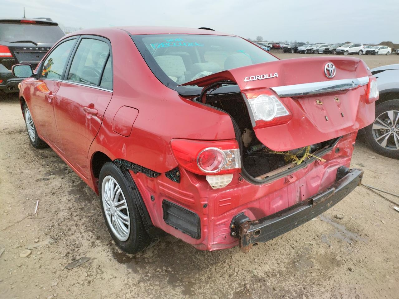 Photo 3 from auction – 2013 TOYOTA COROLLA BA with VIN JTDBU4EE1DJ118051