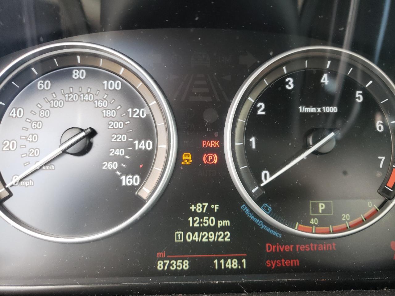 Photo 8 from auction – 2014 BMW X3 XDRIVE2 with VIN 5UXWX9C54E0D31111