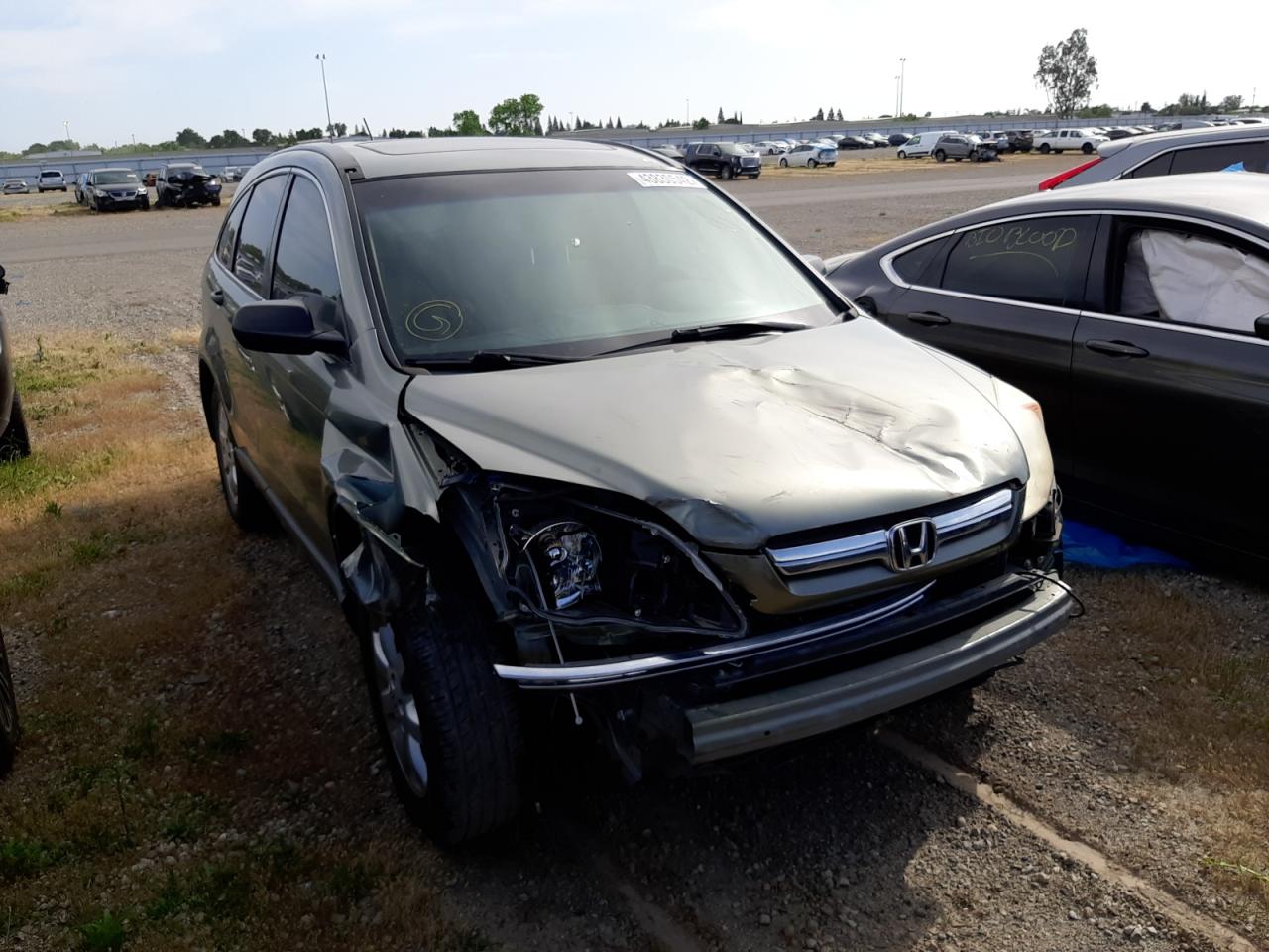HONDA CR-V EX 2008 with VIN JHLRE48518C072158 - Photo from auction