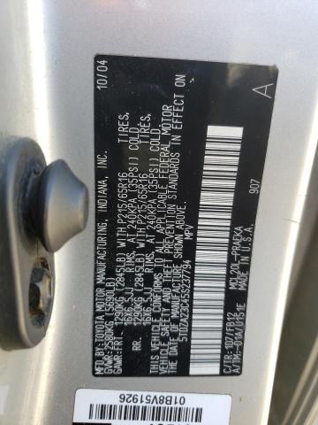 TOYOTA SIENNA CE 2005 with VIN 5TDZA23C45S237794 - Photo from auction
