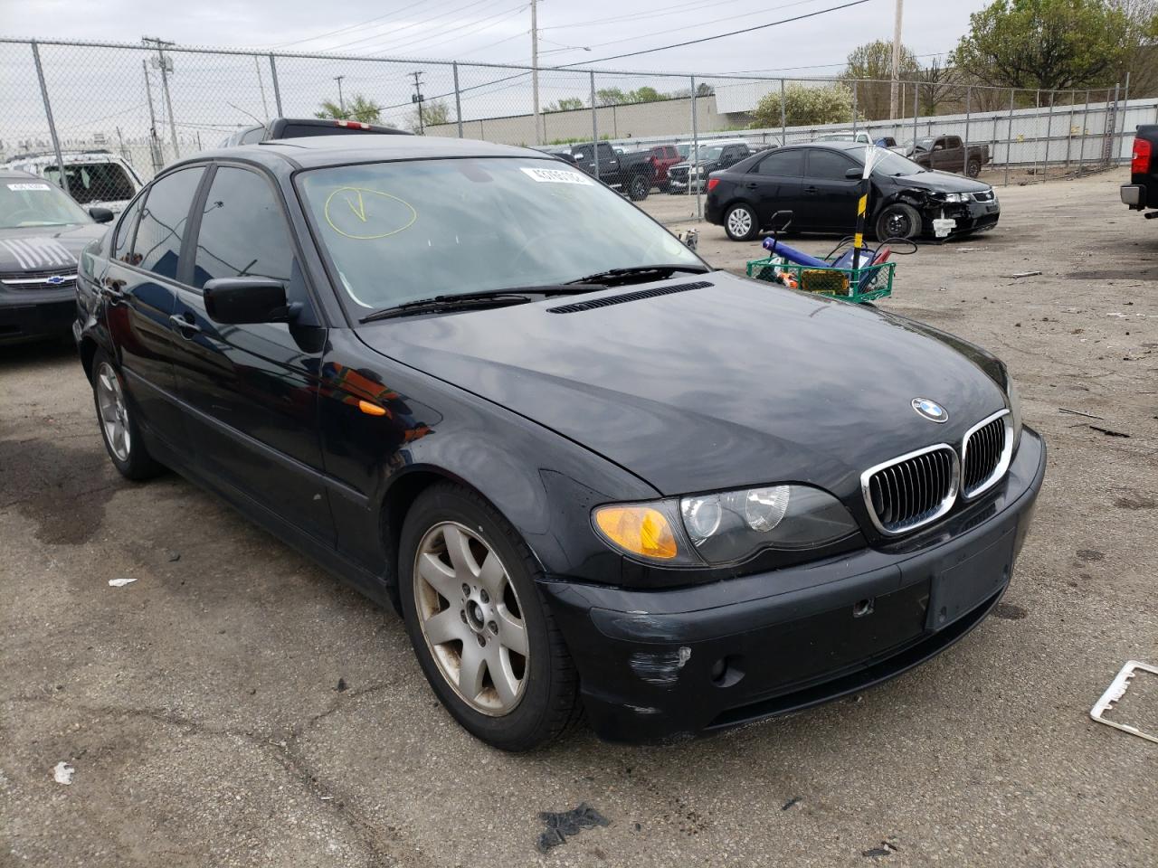BMW 325 I 2004 with VIN WBAEV33464KR28555 - Photo from auction