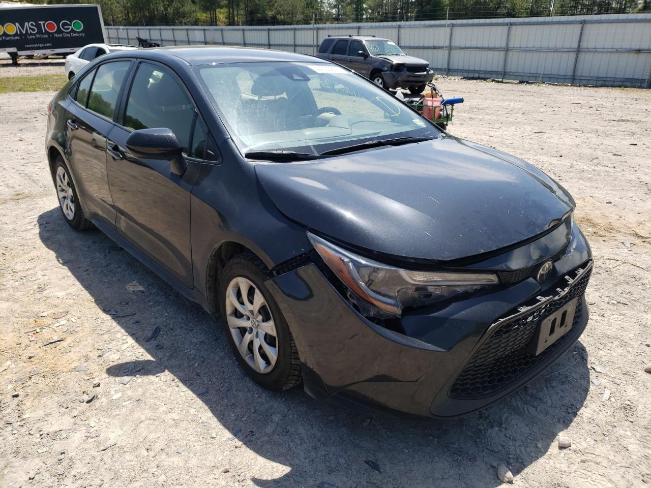 TOYOTA COROLLA LE 2020 with VIN JTDEPRAE7LJ014458 - Photo from auction