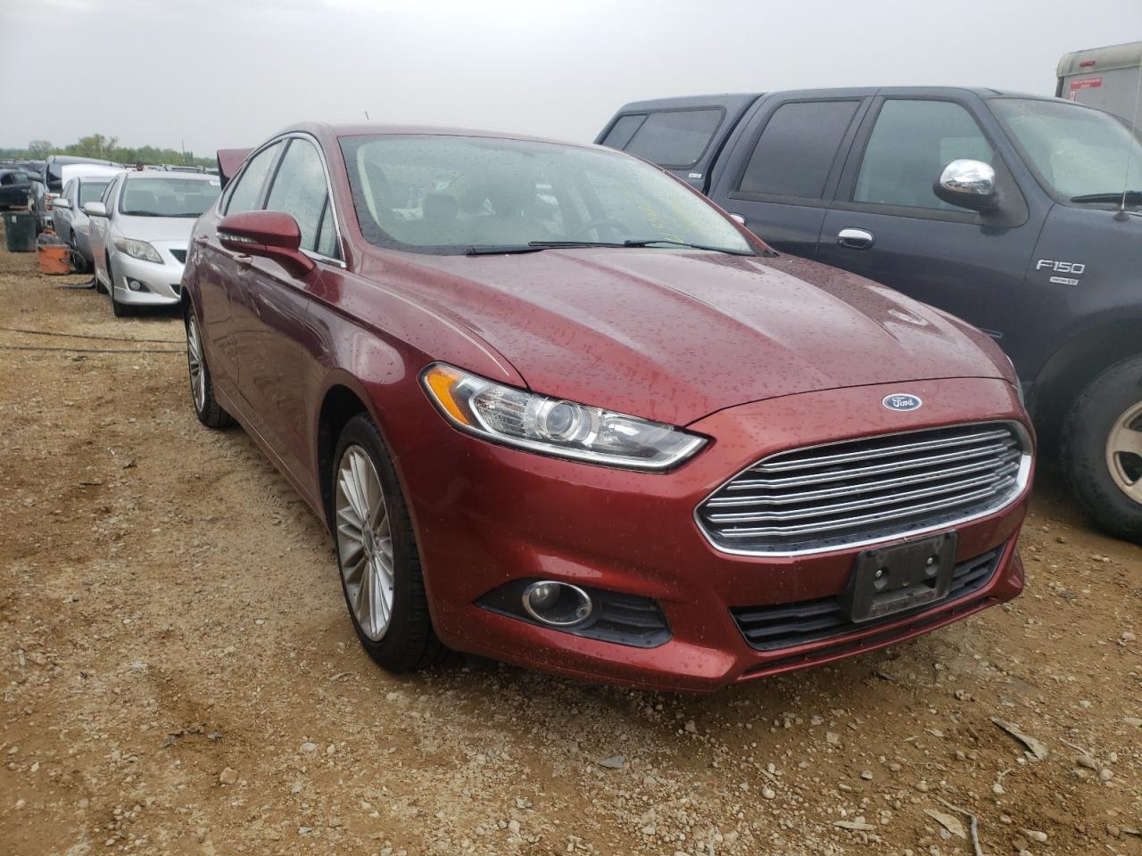 Photo 1 from auction – 2014 FORD FUSION SE with VIN 3FA6P0HD3ER167608
