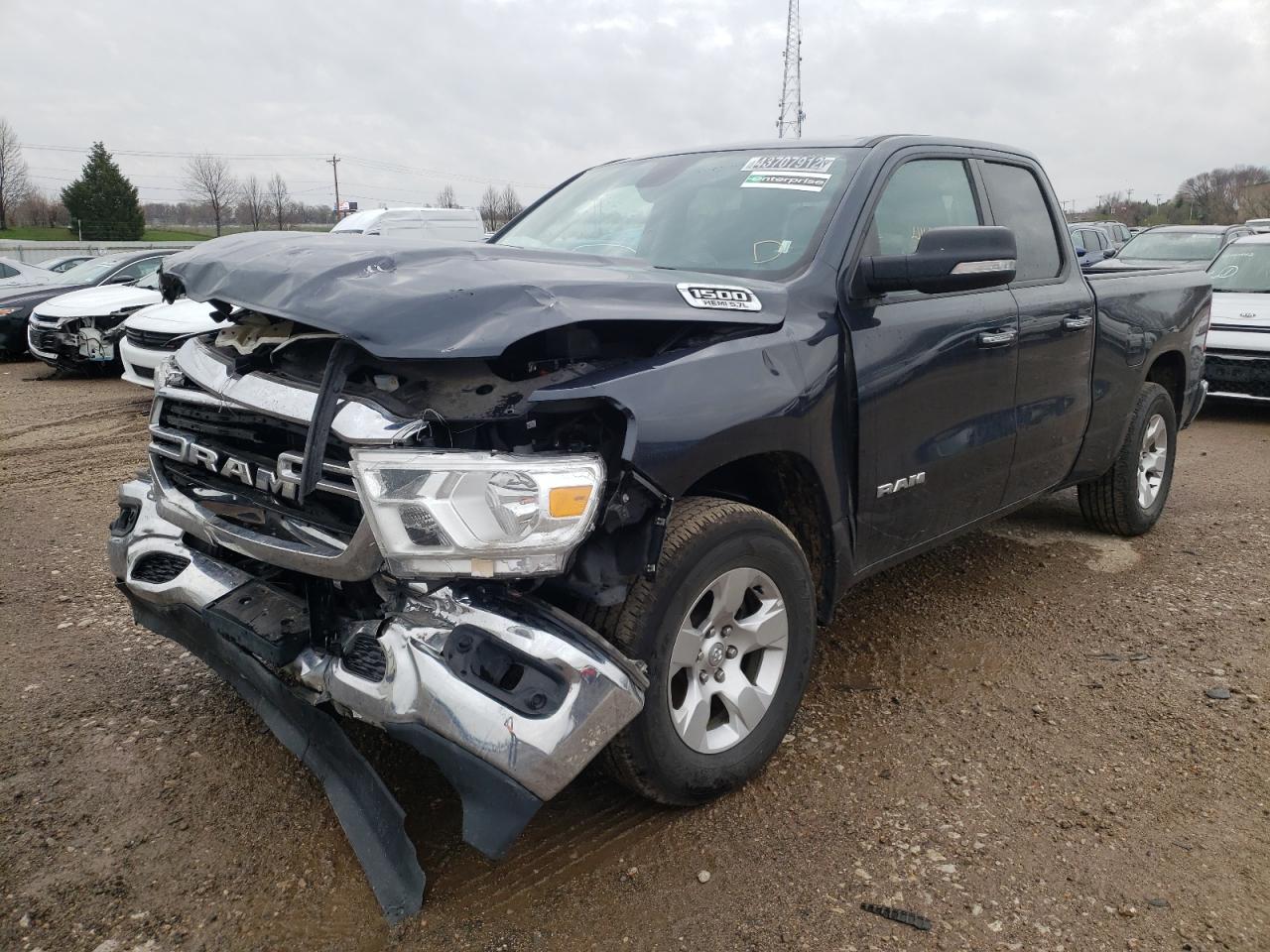 Photo 2 from auction – 2020 RAM 1500 BIG H with VIN 1C6SRFBT8LN253722