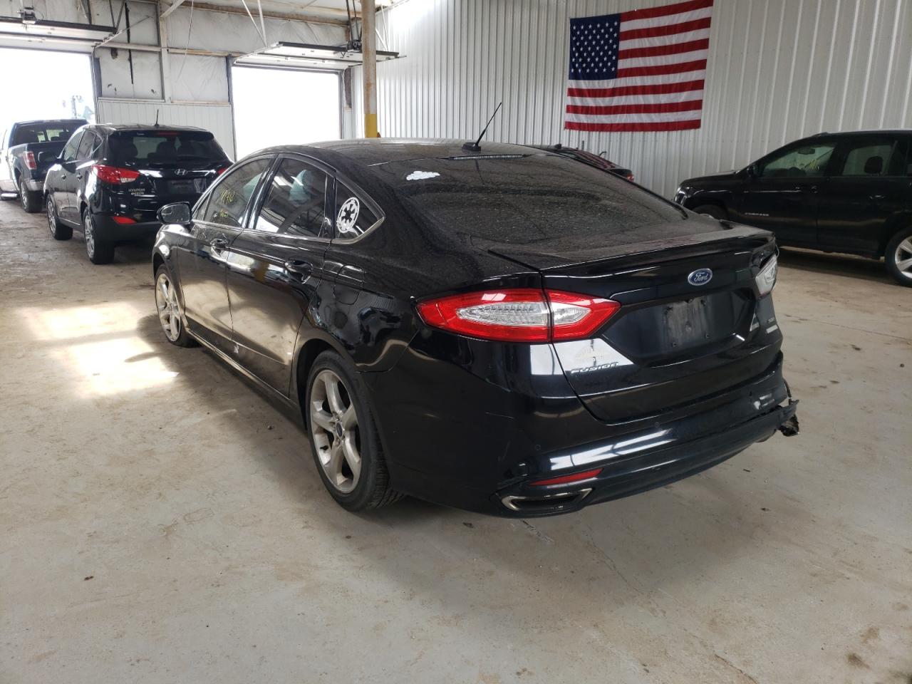 Photo 3 from auction – 2016 FORD FUSION SE with VIN 3FA6P0H99GR312164