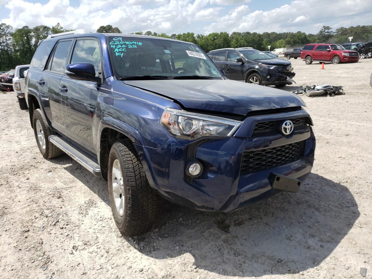 TOYOTA 4RUNNER SR 2016 z numerem VIN JTEZU5JR7G5147477 - Zdjęcie z aukcji