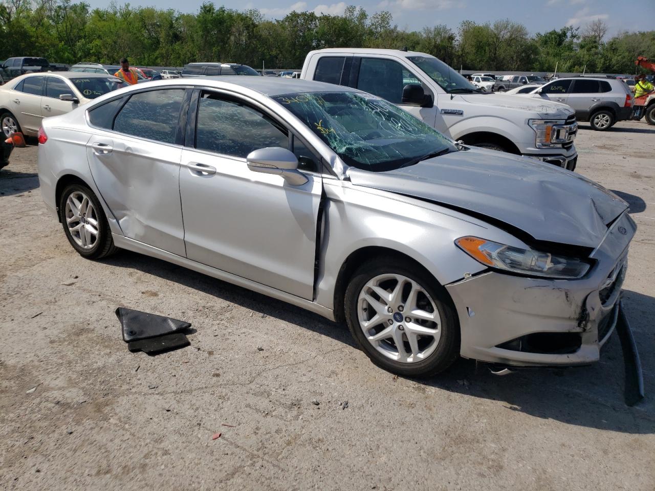 FORD FUSION SE 2016 with VIN 3FA6P0H70GR340871 - Photo from auction