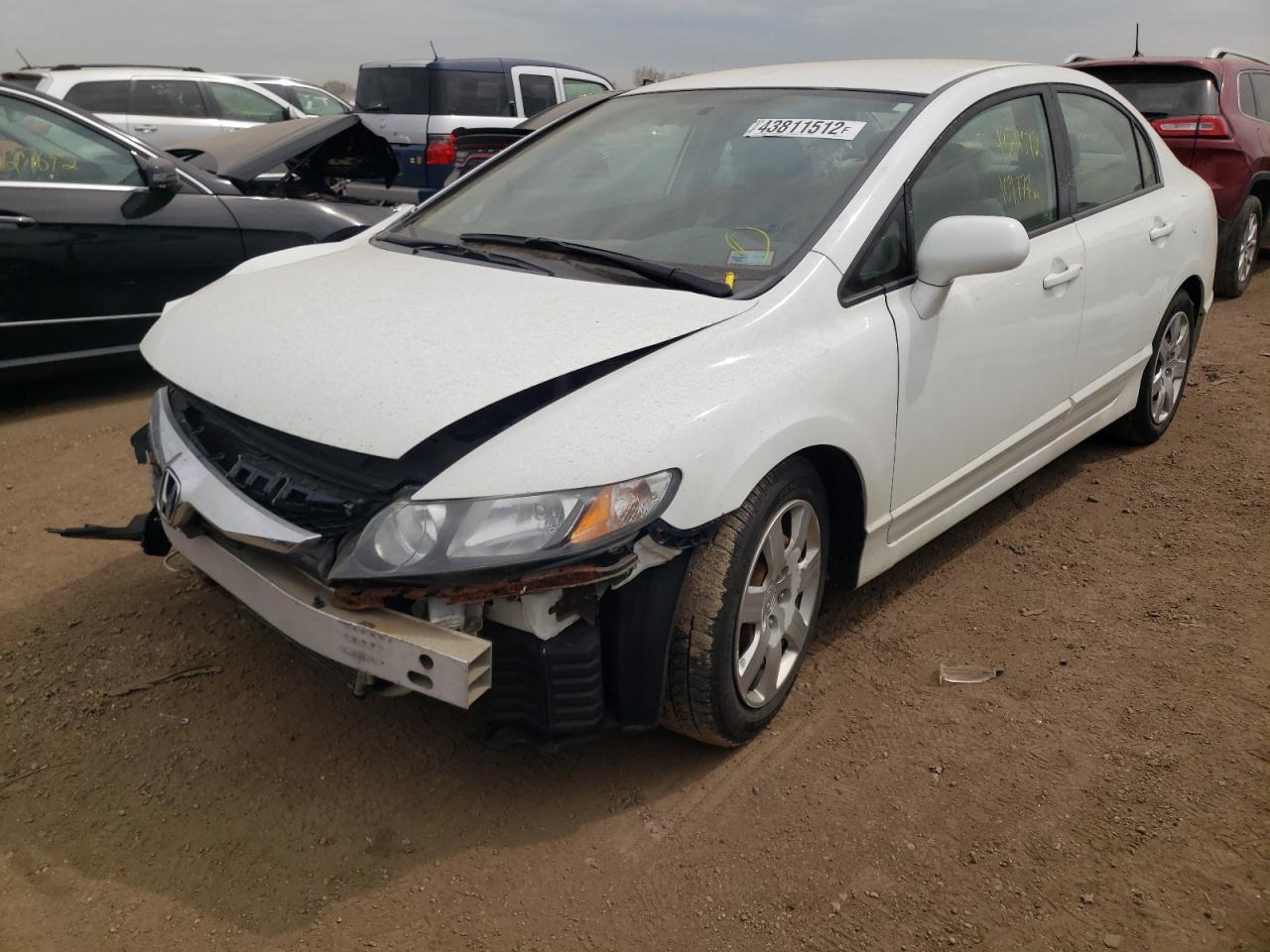 Photo 2 from auction – 2009 HONDA CIVIC LX with VIN 19XFA165X9E026772