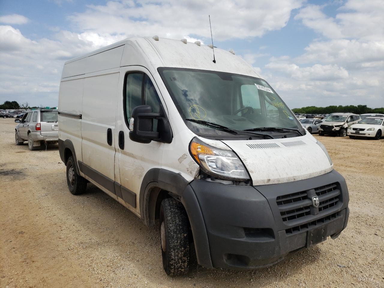 RAM PROMASTER 2018 with VIN 3C6TRVCG9JE113017 - Photo from auction