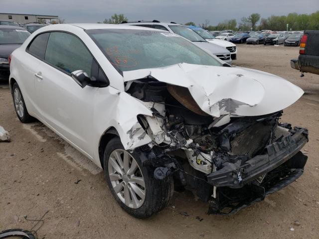 KIA FORTE EX 2014 with VIN KNAFX6A83E5236193 - Photo from auction