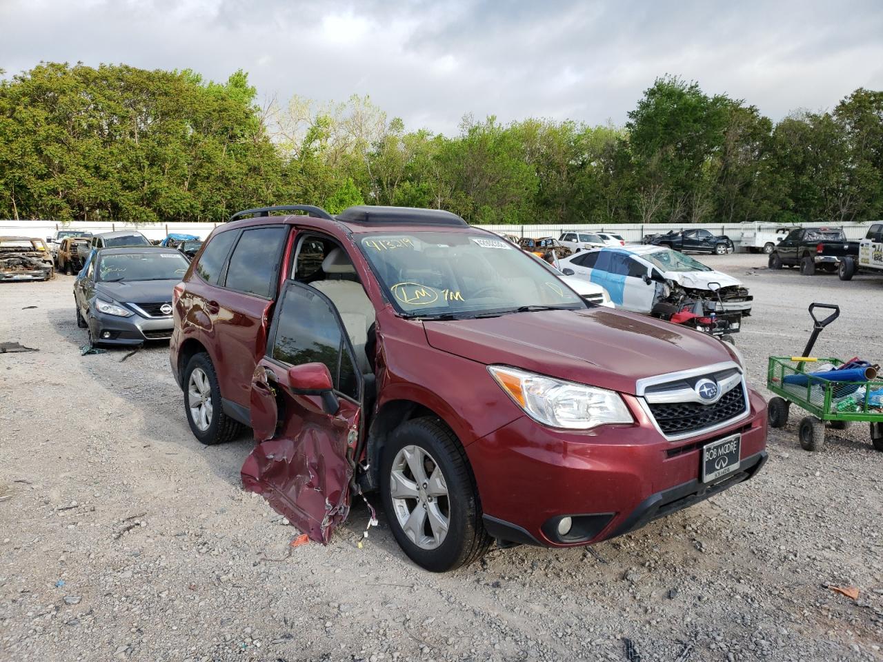 SUBARU FORESTER 2 2016 with VIN JF2SJADC3GH413219 - Photo from auction