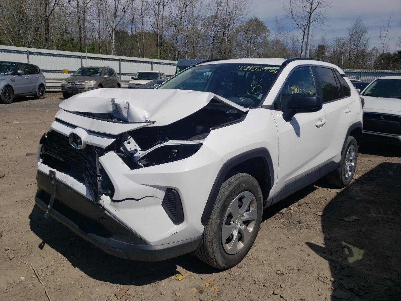 Photo 2 from auction – 2021 TOYOTA RAV4 LE with VIN 2T3H1RFV9MW151251