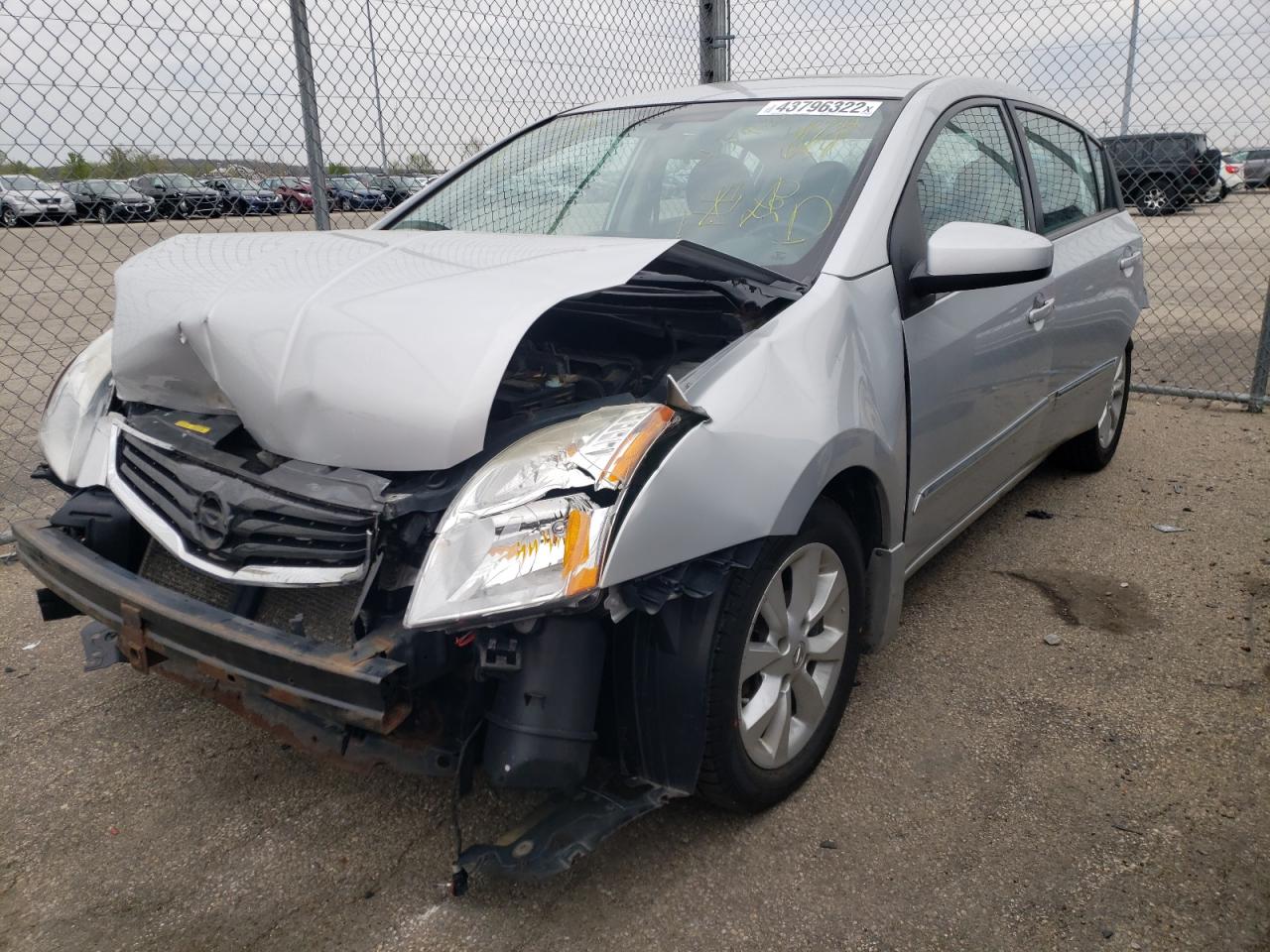 Photo 2 from auction – 2012 NISSAN SENTRA 2.0 with VIN 3N1AB6AP2CL704143