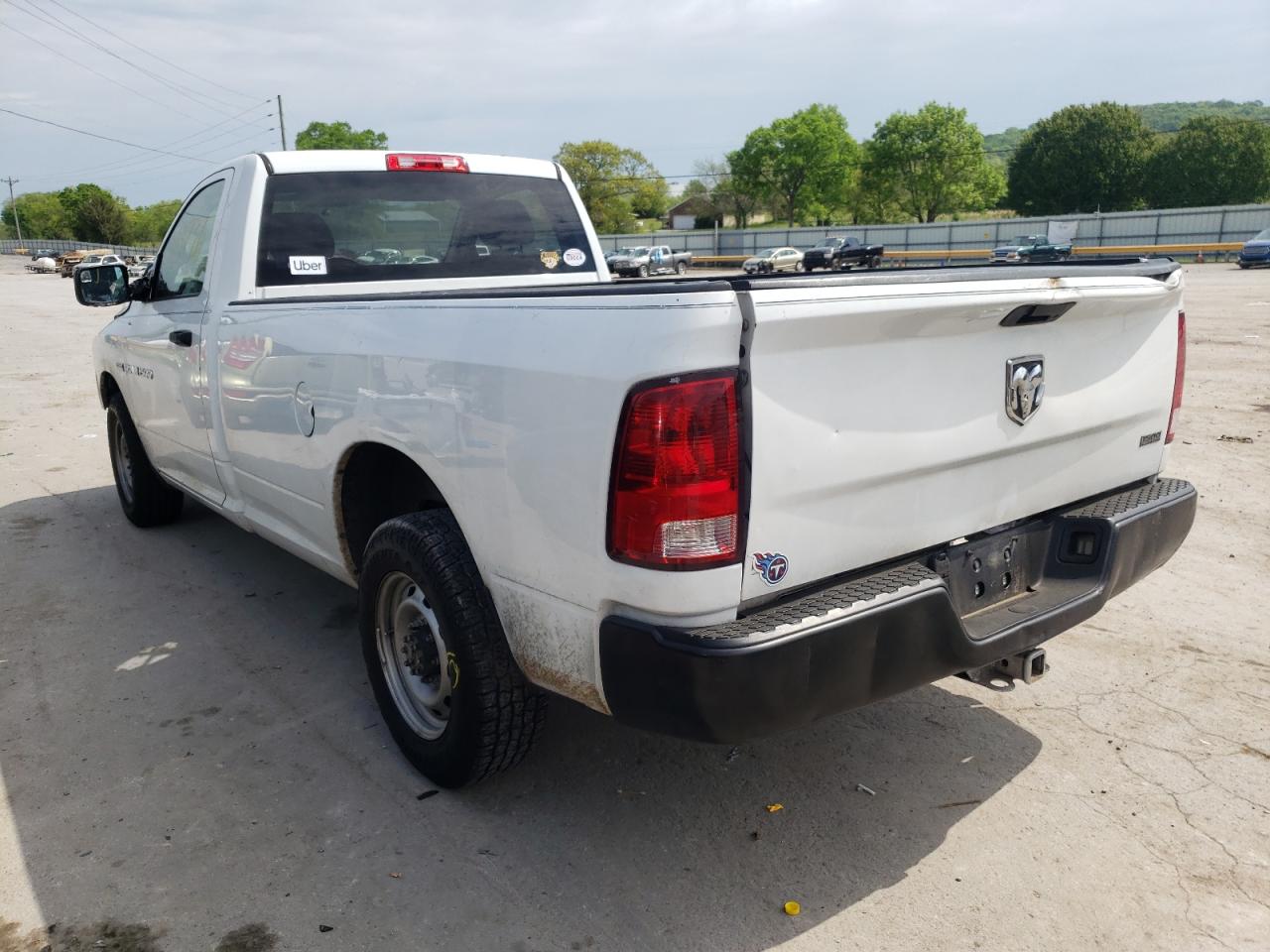 Photo 3 from auction – 2012 DODGE RAM 1500 S with VIN 3C6LD4RT1CG198181