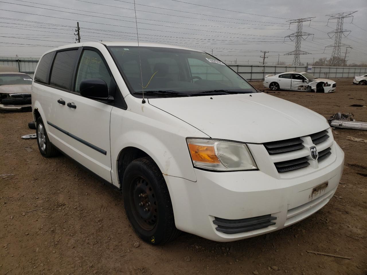 DODGE GRAND CARA 2008 with VIN 1D8HN11HX8B150665 - Photo from auction