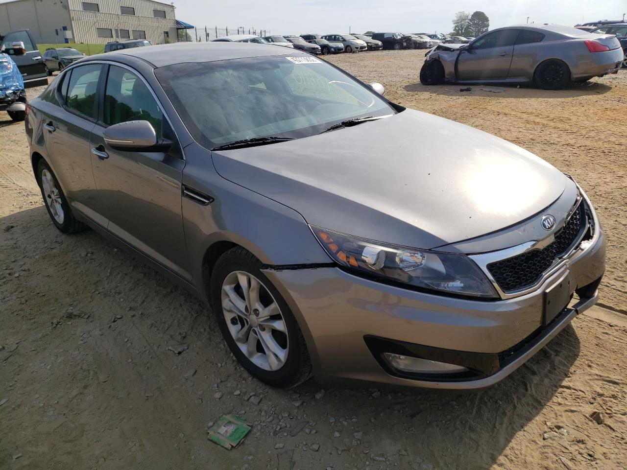 KIA OPTIMA LX 2013 with VIN 5XXGM4A78DG150786 - Photo from auction