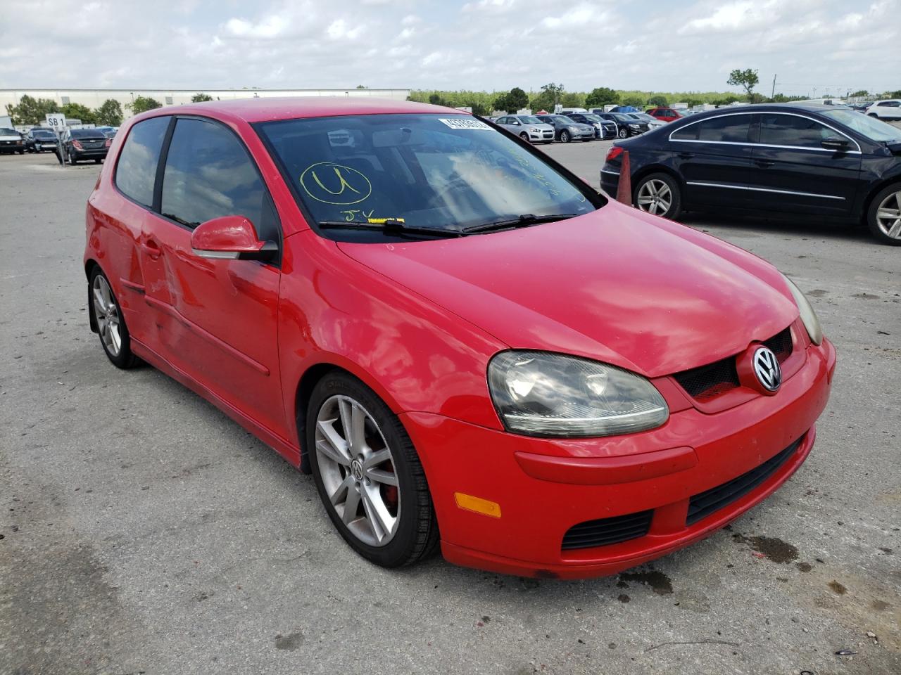 VOLKSWAGEN RABBIT 2007 with VIN WVWBR71K07W058530 - Photo from auction
