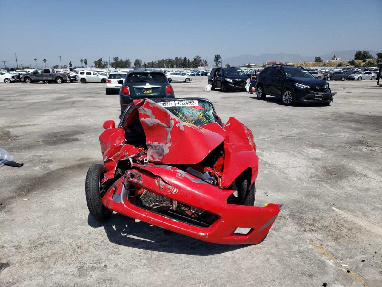 Photo 9 from auction – 2001 HONDA S2000 with VIN JHMAP114X1T001386
