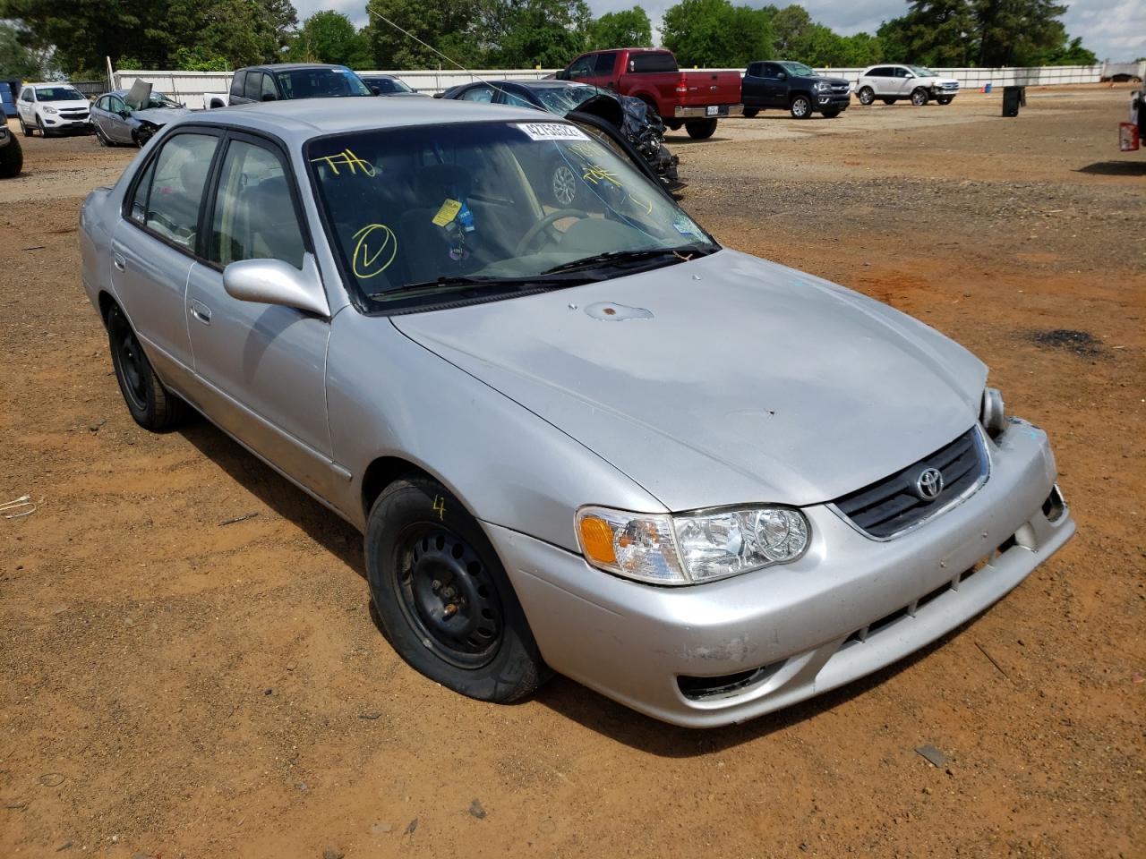 TOYOTA COROLLA CE 2001 with VIN 1NXBR12E41Z531849 - Photo from auction