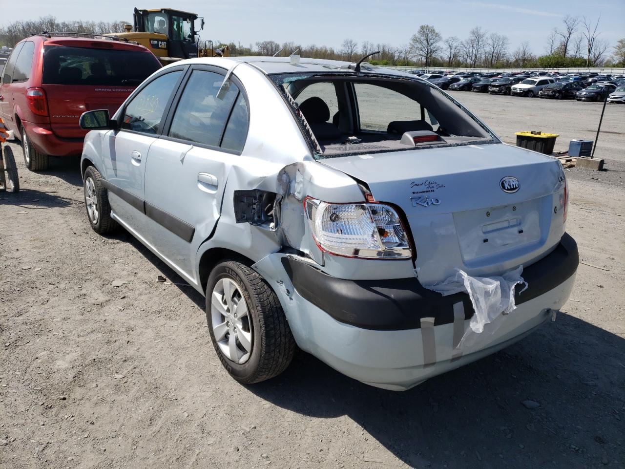 Photo 3 from auction – 2008 KIA RIO BASE with VIN KNADE123786323211