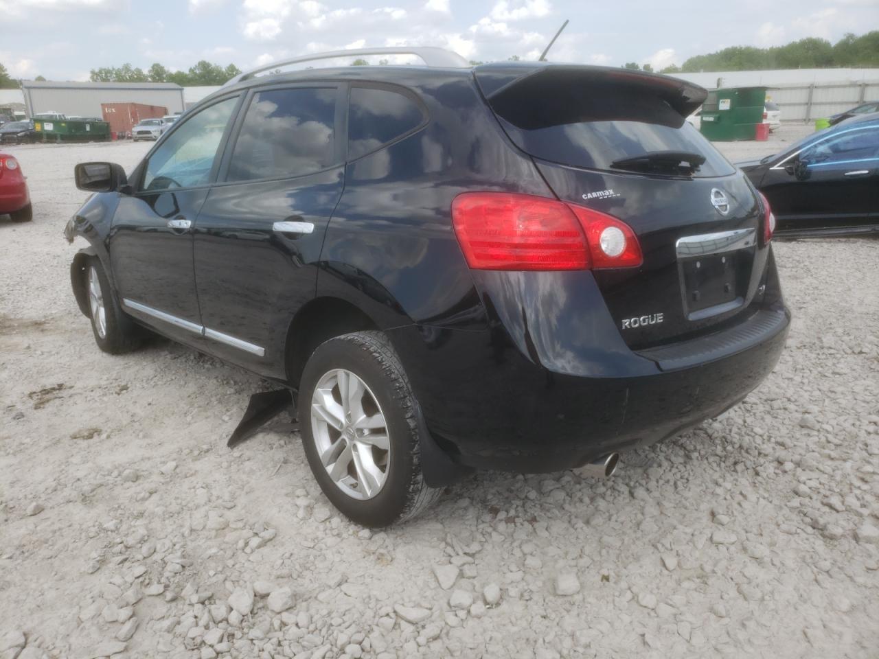 Photo 3 from auction – 2012 NISSAN ROGUE S with VIN JN8AS5MT5CW605461