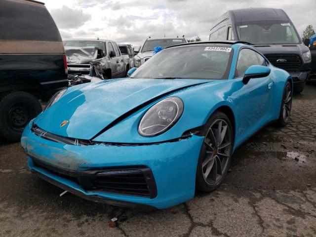 Photo 2 from auction – 2020 PORSCHE 911 CARRER with VIN WP0AA2A95LS205462