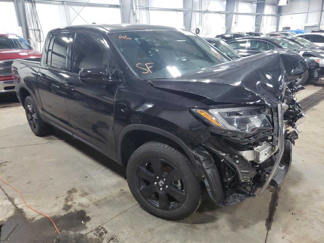 HONDA RIDGELINE 2019 with VIN 5FPYK3F82KB029989 - Photo from auction
