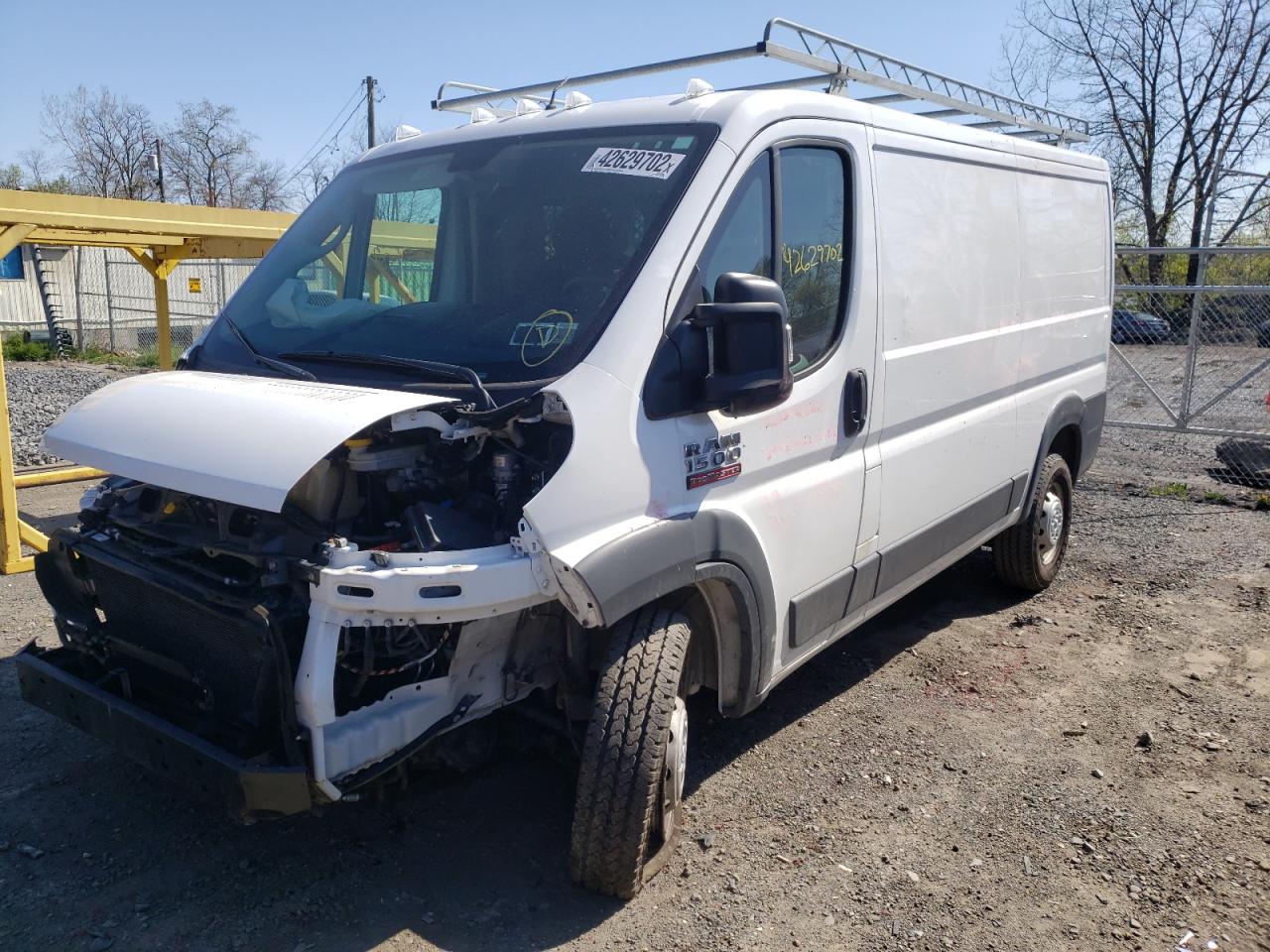 Photo 2 from auction – 2018 RAM PROMASTER with VIN 3C6TRVAG2JE124251