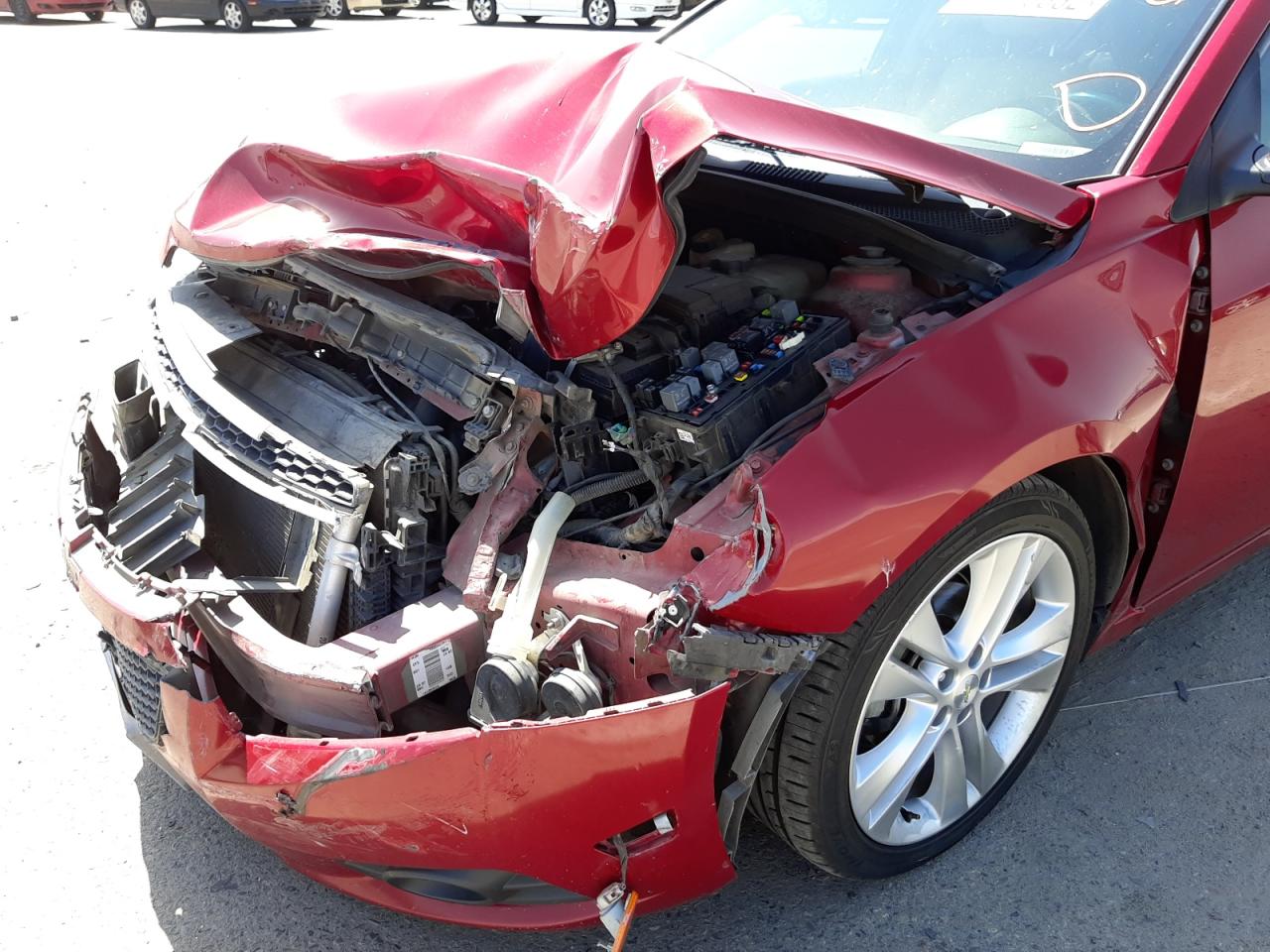 Photo 9 from auction – 2014 CHEVROLET CRUZE LTZ with VIN 1G1PG5SB2E7377555