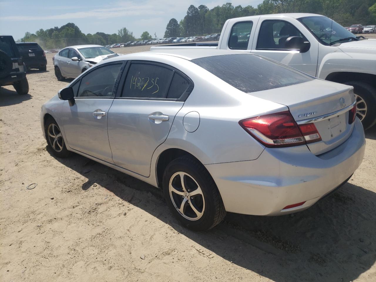 Photo 3 from auction – 2015 HONDA CIVIC SE with VIN 2HGFB2F71FH532223