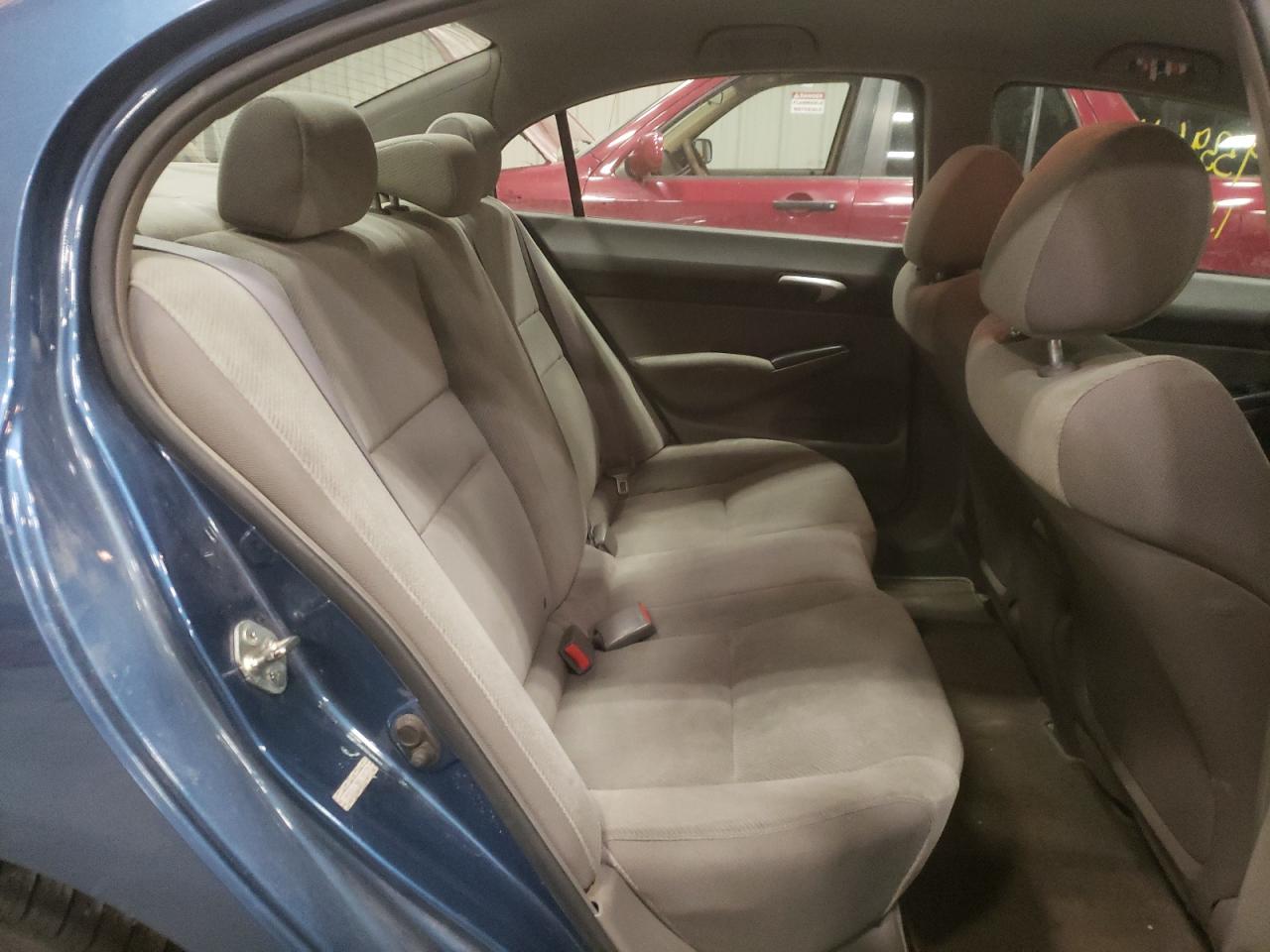 Photo 6 from auction – 2010 HONDA CIVIC LX with VIN 19XFA1F50AE000539