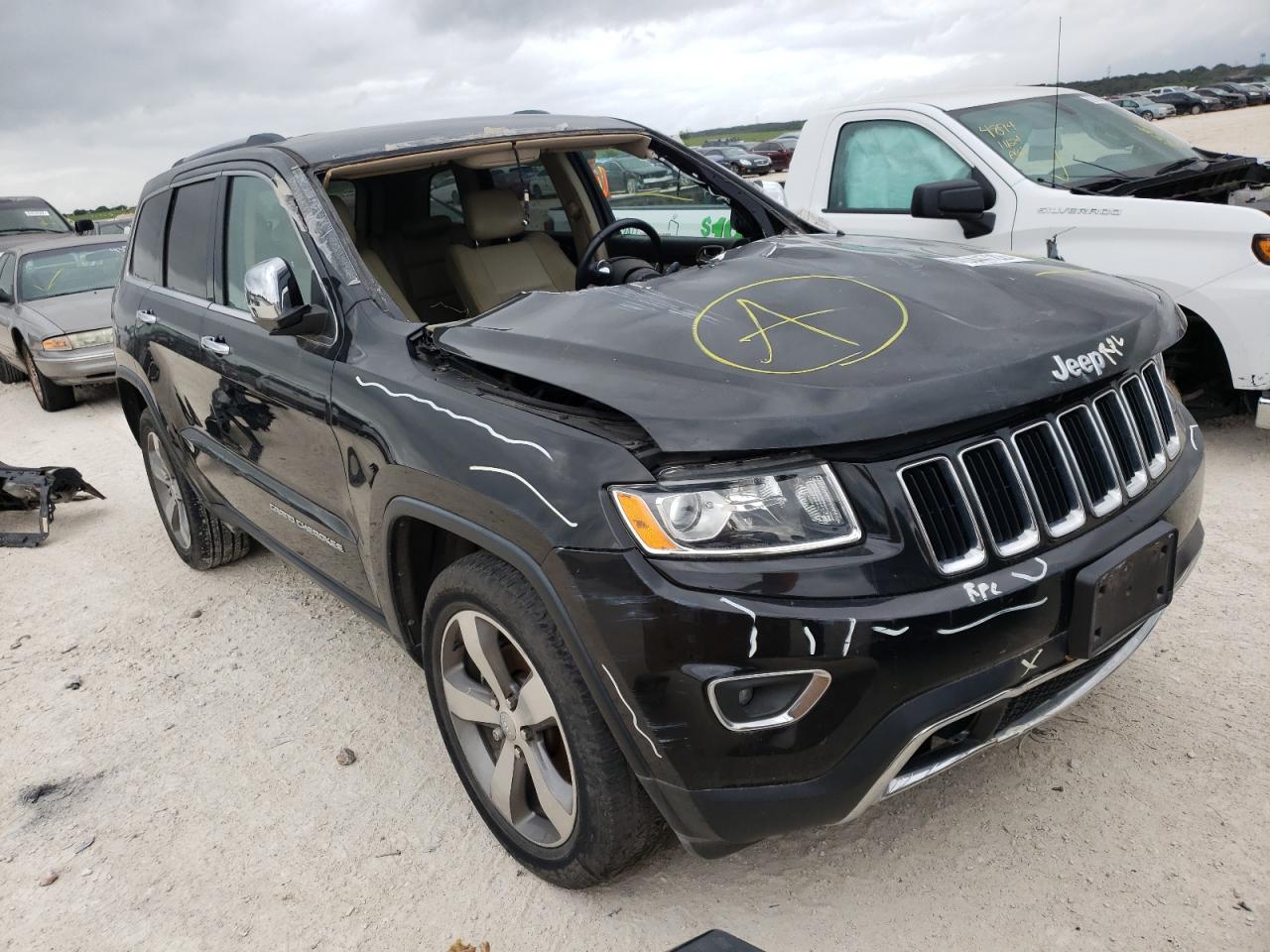 Photo 1 from auction – 2015 JEEP GRAND CHER with VIN 1C4RJEBG2FC727899