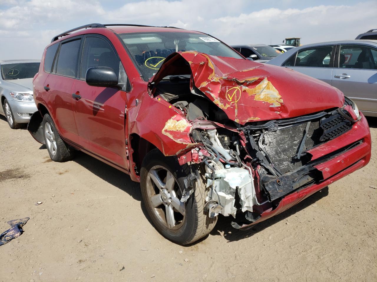 TOYOTA RAV4 2008 с VIN JTMBD33VX85191009 - Фото с аукциона