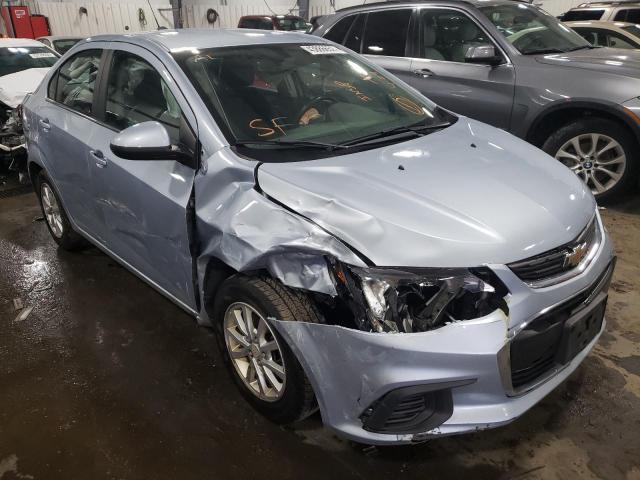 CHEVROLET SONIC LT 2017 with VIN 1G1JD5SB5H4137369 - Photo from auction