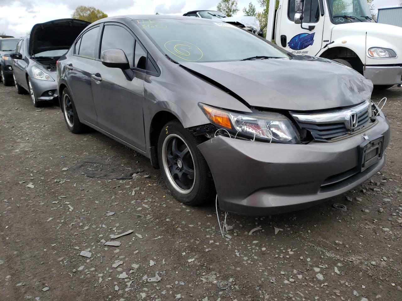 HONDA CIVIC LX 2012 with VIN 19XFB2F59CE321176 - Photo from auction