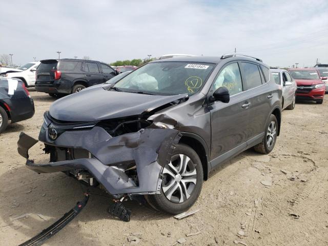 Photo 2 from auction – 2017 TOYOTA RAV4 LE with VIN 2T3BFREV0HW629622