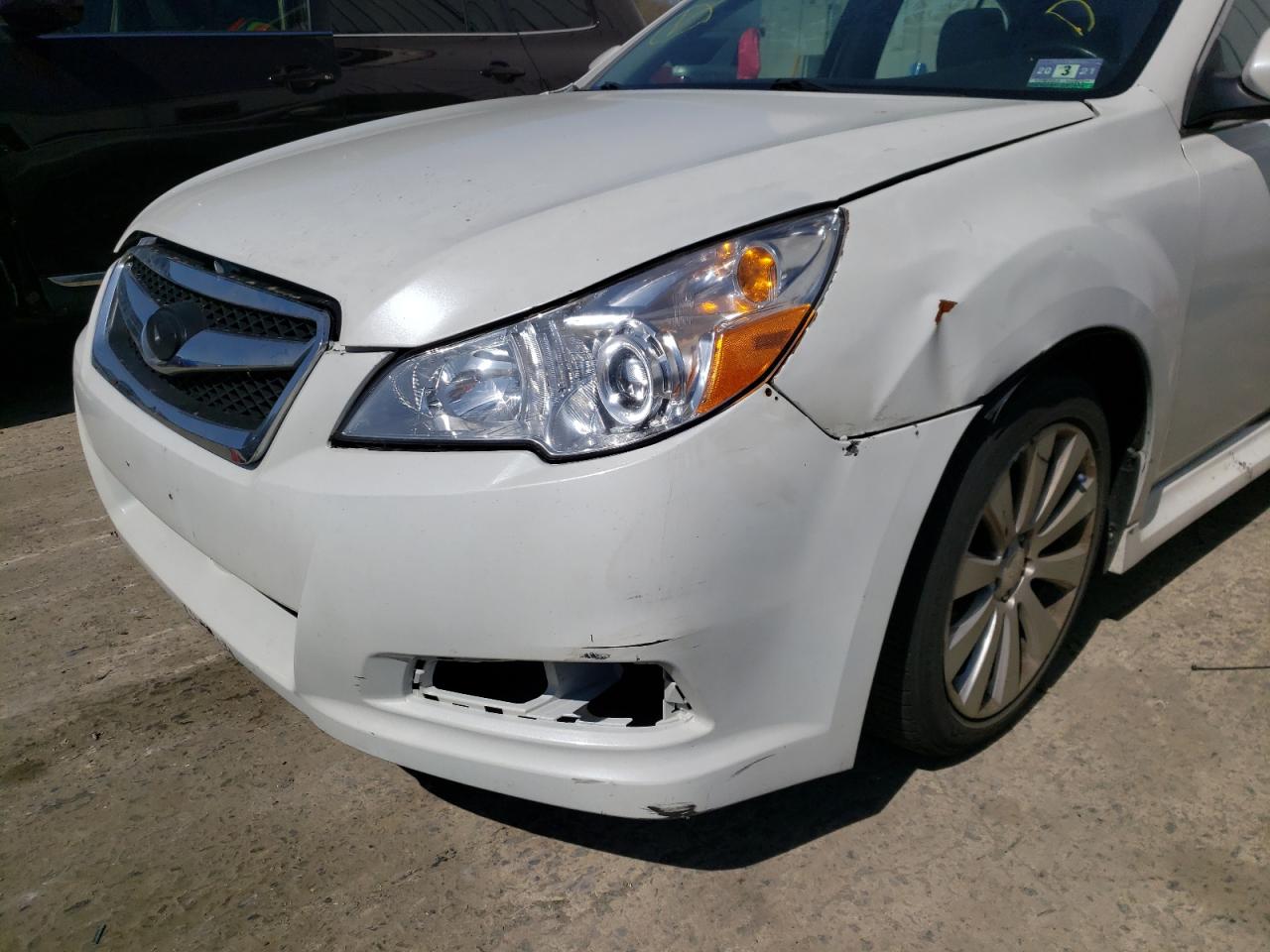 Photo 9 from auction – 2010 SUBARU LEGACY 2.5 with VIN 4S3BMBK65A3247458