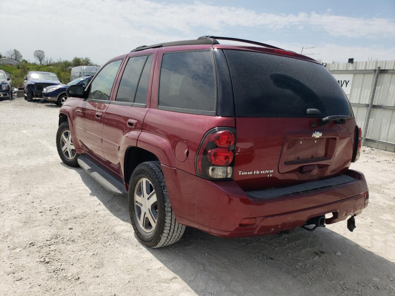 Photo 3 from auction – 2007 CHEVROLET TRAILBLAZE with VIN 1GNDT13S672266155
