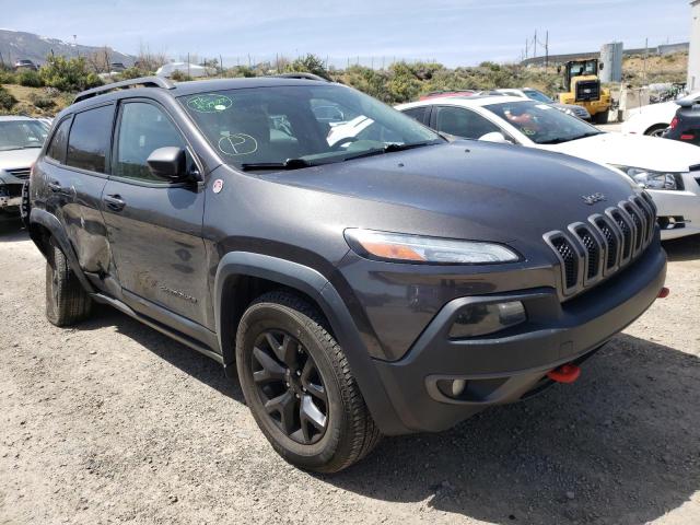 JEEP CHEROKEE T 2014 with VIN 1C4PJMBS5EW276082 - Photo from auction