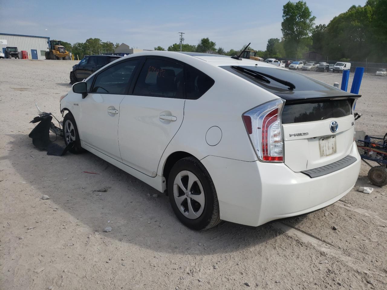 Photo 3 from auction – 2012 TOYOTA PRIUS with VIN JTDKN3DU2C5465590